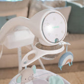 Silla Mecedora Eléctrica Elefante Azul Ingenuity Estilo